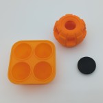 橡胶玩具厂家-Welovepet2024新款可重复填充易清洁橡胶玩具球耐用硅胶模具