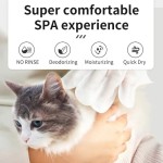 宠物清洁湿巾厂家-N4P制造商批发宠物清洁手套湿巾有机10片