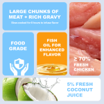 宠物罐头厂家-OEM ODM批发天然100克宠物零食多肉椰汤