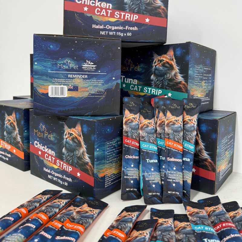 湿猫零食生产商-批发15克定制