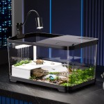 亚克力水族箱厂家-豪华大号定制迷你