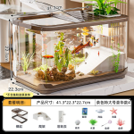 桌面鱼缸生产商-现代别墅生态