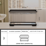 龟繁殖箱厂家-1000毫升塑料晒台