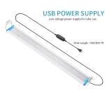 USB水族灯厂家-长方形六排安全