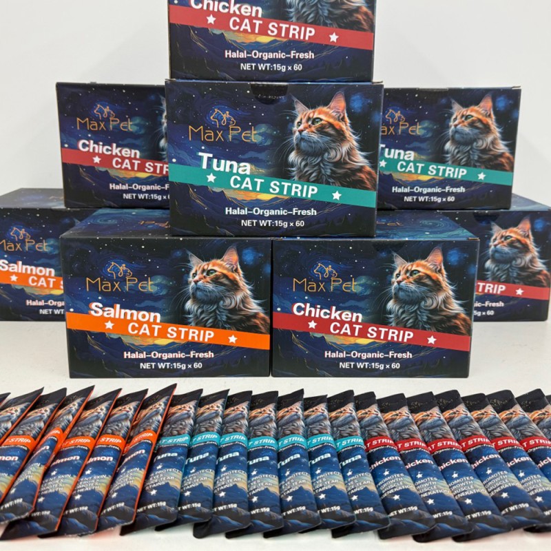 猫奶油零食供应商-MAXPET多种口味