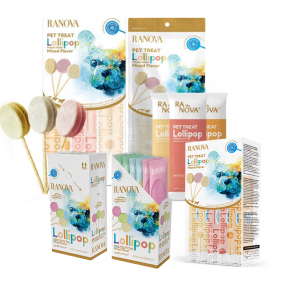 Dog Treats Supplier - All Life Stage Treats Freeze Dried Dog Treat Various Flavor Lollipop Wholesale