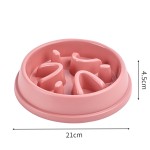 Slow Feeder Bowl Supplier - Anti Choking Slow Food Bowl Interactive Pet Feeder Anti-Slip Design