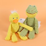 Plush Dog Toy Manufacturer - Cartoon Animal Plush Toy Squeaky Soft Durable Fabric Interactive Plaything