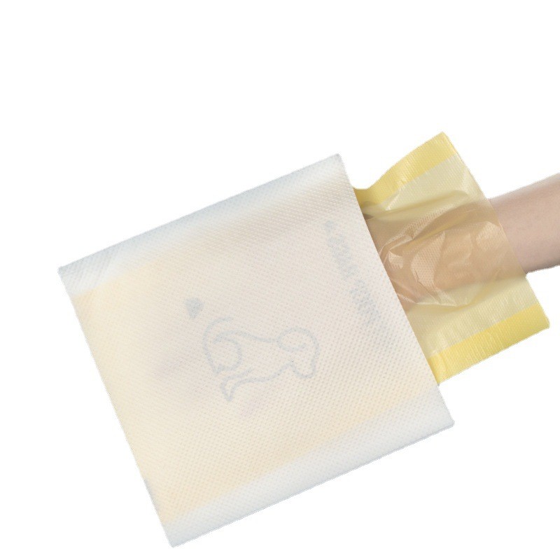 Pet Waste Bag Supplier - Outdoor Double Layer Pet Waste Bag Portable Non-Breakable Disposal Bag