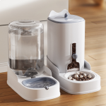 Automatic Feeder Factory - Household Pet Feeder Large Capacity Food Bucket Feeding Drinking Bowl