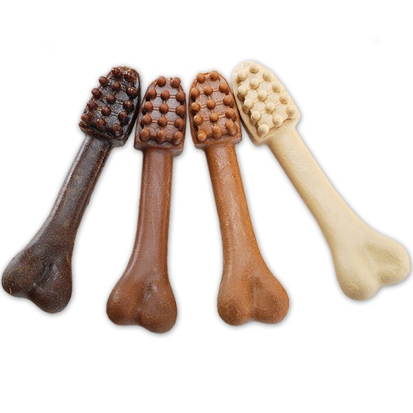 Dental Brush Manufacturer - YaHo Dog Chew Treats 360 Degree Dental Brush Large Dog Stick Food Nutritional