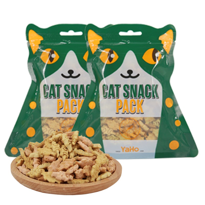 Dry Cat Food Factory - Best Seller Dry Cat Food Cat Treats Small Biscuits Training Snack for Cat