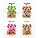 Grain Treats Factory - Bone Shape Grain Dog Treats Biscuits Easily Digestible Low Calorie Low Fat