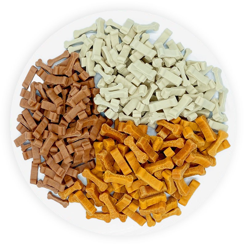Pet Biscuit Manufacturer - China Factory Bone Shape Pet Biscuit Dog Training Food Private Label
