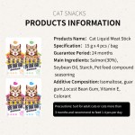 Cat Licking Bar Supplier - OEM High Protein Grain-Free Cat Wet Treats Natural Cat Licking Bar Snacks