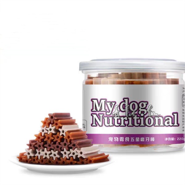 Dental Sticks Supplier - OEM Top Breed Dog Food Star Sticks Dog Snacks Dental Sticks for Dog