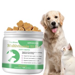 Pet Multivitamin Manufacturer - Custom 11 in 1 Chews