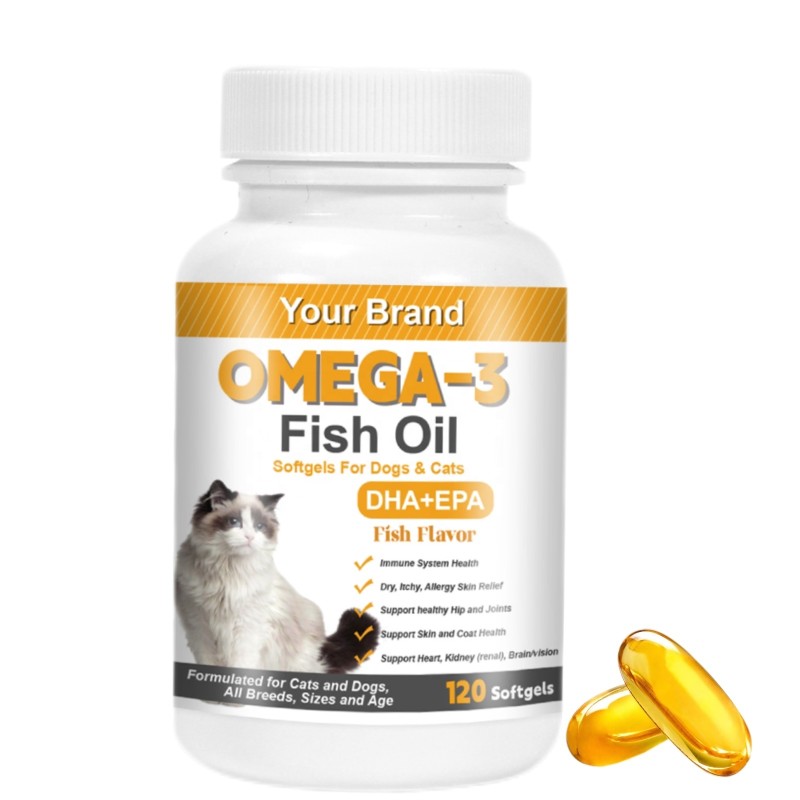 Pets Omega-3 Supplier - OEM ODM Skin Coat