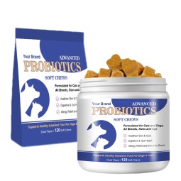 Dog Probiotic Chews Factory - OEM ODM Digestive Health