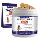 Pet Multivitamin Manufacturer - Custom 11 in 1 Chews