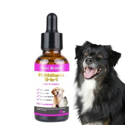 Pet Multivitamin Drops Supplier - All in One Liquid