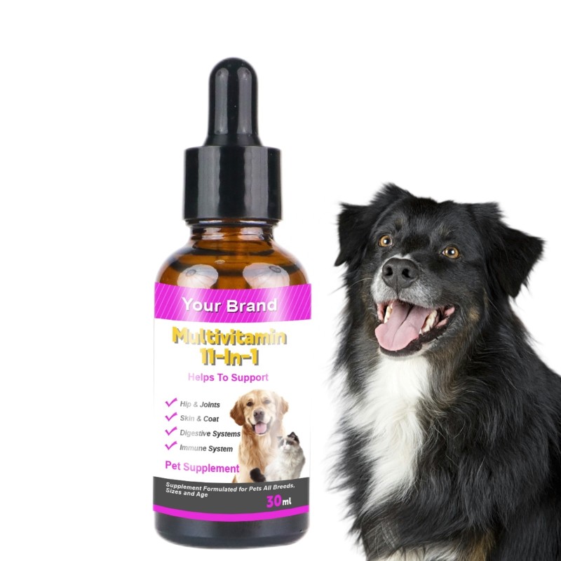 Pet Multivitamin Drops Supplier - All in One Liquid