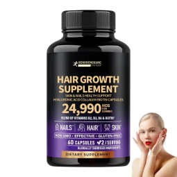 Hair Growth Supplement Factory - OEM ODM Hyaluronic Biotin