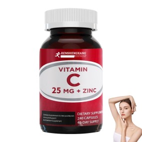 Vitamin C Zinc Capsules Manufacturer - OEM ODM Immune Antioxidant