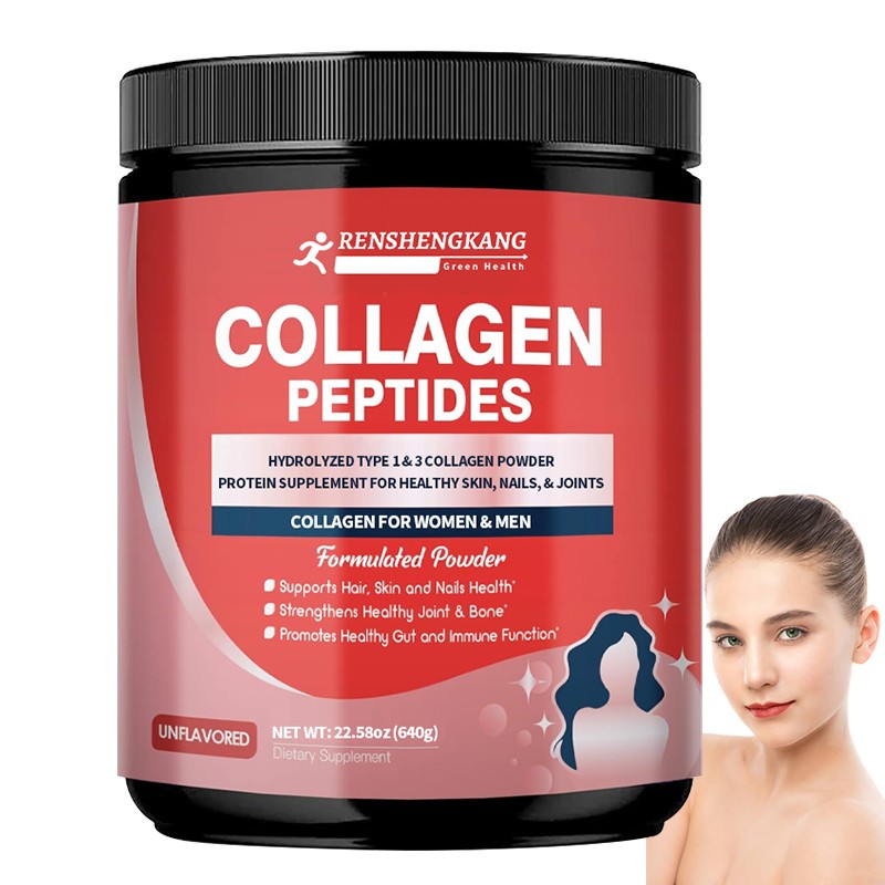 Collagen Peptides Powder Factory - OEM Custom Skin Nails Joints