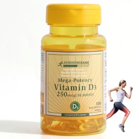 Vitamin D3 Softgels Factory - OEM Private Label Immunity Booster