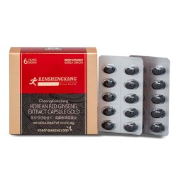 Korean Red Ginseng Capsules Factory - OEM Custom Circulation Focus