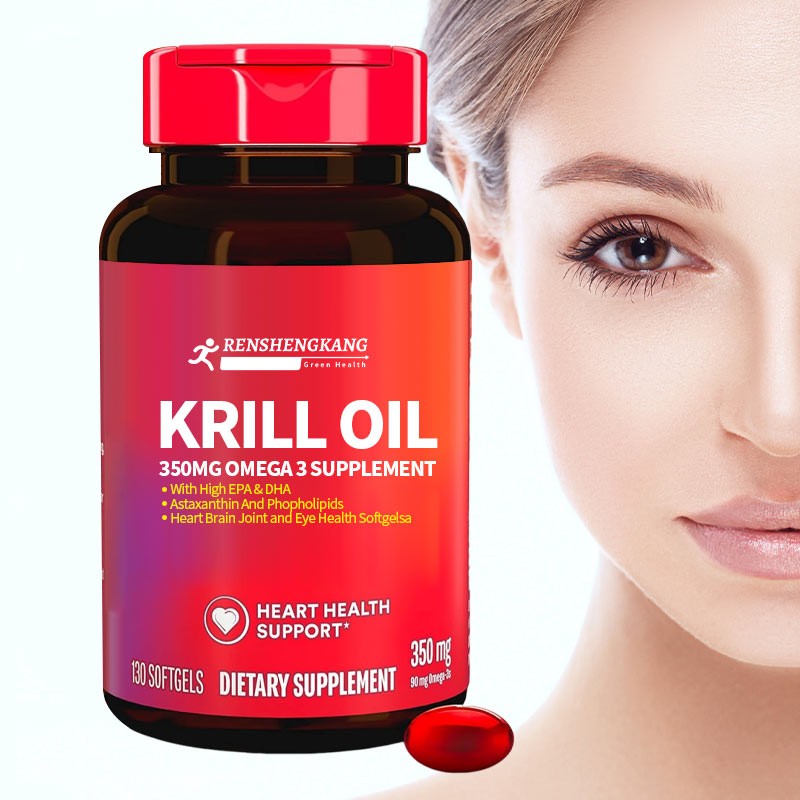 Krill Oil Supplement Factory - OEM Custom EPA DHA Astaxanthin