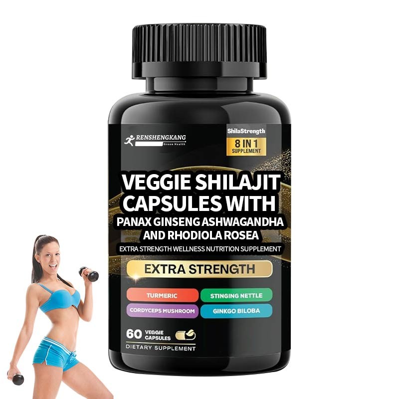 Shilajit Capsules Factory - OEM ODM Ginseng Ashwagandha