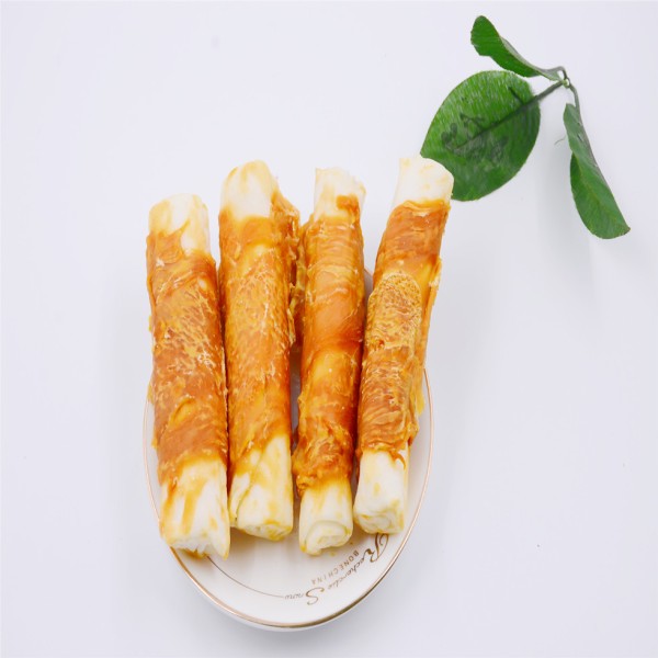 Dental Chews Supplier - Newstyle High Quality Rawhide Dental Chews Chicken Cowhide Donuts for Dogs