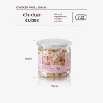 Pet Treats Factory - Small Cans Freeze-Dried Chicken Duck Cod Quail Egg Yolk Granules Nutritious Treats