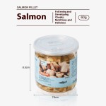 Salmon Cubes Manufacturer - Kates Pet Freeze-Dried Treats Salmon Cubes Dog Training Beautiful Fur Cheek