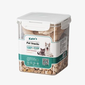 Chicken Treats Manufacturer - 500g Freeze-Dried Chicken Duck Quail Egg Yolk Spring Fish Breast Treats