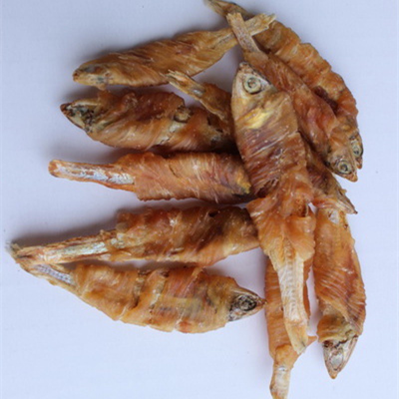 Fish Skin Factory - Wholesale Dry Pet Snacks Chicken Fish Dog Treats Dehydrated Fish Skin Roll Dog Food
