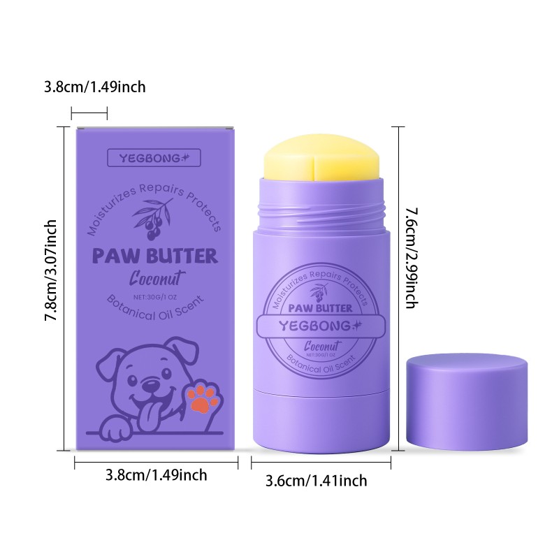 Dog Paw Butter Factory - Natural Cracked Pads Balm