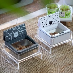 Smart Pet Feeder Supplier - RFID Elevated Sealed Lid