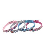 Rhinestone Dog Collar Supplier - Custom PU Leather Adjustable