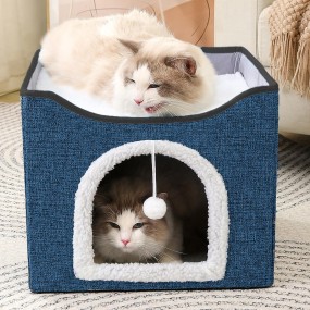 Cat Condo Factory - Foldable Scratch Pad Plush Toy