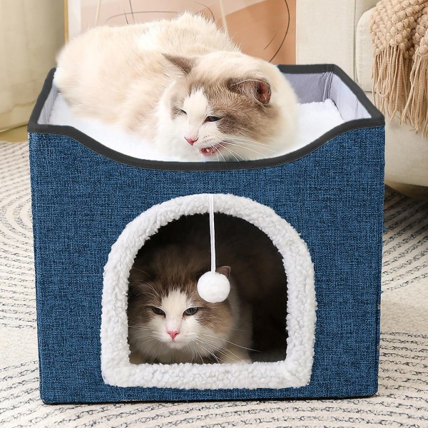 Cat Condo Factory - Foldable Scratch Pad Plush Toy