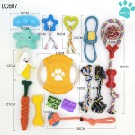 Dog Chew Toy Supplier - 10 Pack Teething Cotton Rope