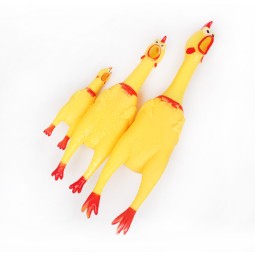 Dog Chew Toy Factory - Fun Yellow Chicken Sound
