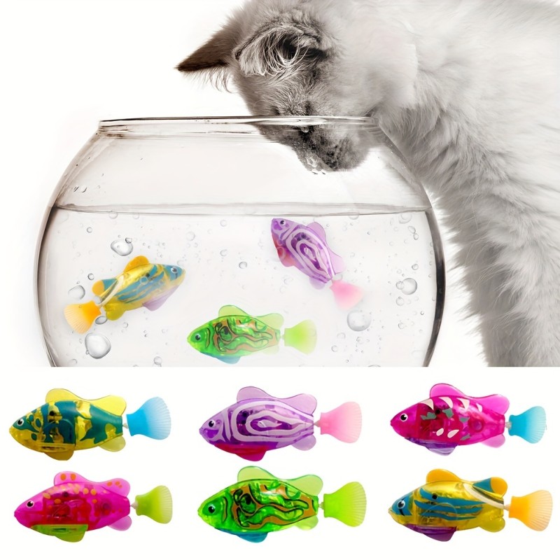 Electronic Fish Toy Manufacturer - Battery Powered Swimming LED
