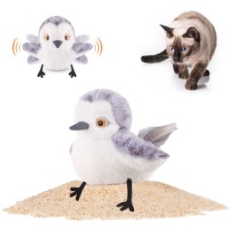 Flapping Sandpiper Cat Toy Supplier - USB Rechargeable Lifelike