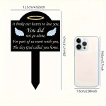 Memorial Garden Stake Supplier - Angel Wings Grave Marker