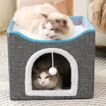 Foldable Cat Bed Supplier - Cube Hideaway Multi Pet