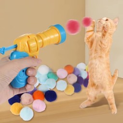 Cat Ball Launcher Manufacturer - Interactive 100 Pom poms